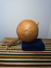 Native American Indian Hopi or Navajo Dance Gourd Rattle; 1880's - 1900's READ picture