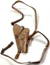  WWII US .45 PISTOL M7 SHOULDER HOLSTER- LIGHT BROWN picture