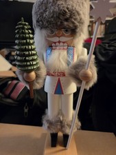 KWO Erzgebirgische Volkskunst Russian Santa Nutcracker 10.6
