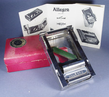 Vintage Allegro Model L Razor Blade Sharpener Honing Machine Swiss Made (№124) picture