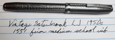 Vintage Esterbrook LJ Gray Fountain Pen 1551 Firm Medium Nib 1950s picture