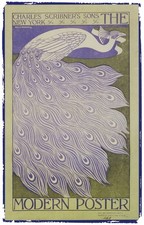 🖼️ The Modern Poster - Will H. Bradley Art Nouveau 24x32” - RARE Reprint picture