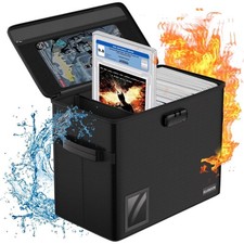 Durable CGC Comic Book Storage Box with Triple Dividers - 30 Comic Capacity picture