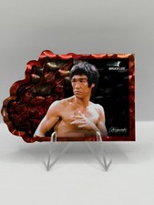 2025 Keepsake Legends 01/01 Bruce Lee Dragon Die Cut Red Vinyl  picture