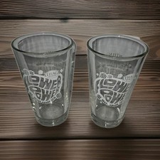 2 Ithaca Beer Co FLOWER POWER Spirit of the Finger Lakes Pint Glasses picture
