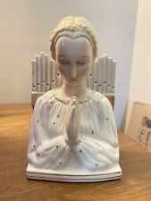 Giovanni Ronzan Made In Italy Praying Madonna Vase Figure MCM Unique picture