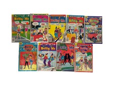 Lot of 9 Vintage Archie Betty and Me Comics Bronze Age #94 #110 #119 #120 #127 picture