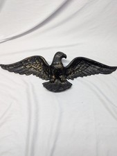 HOMCO Metalware Vintage AMERICAN BALD EAGLE Bicentennial Wall Hanging Decor 17