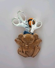 Vintage 70s Homco Baby Koala Bear Wall Pocket Decor Cottagecore Nursery USA picture