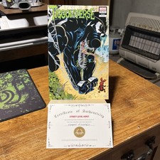 TIGGOMVERSE #1 HOMAGE ALL-NEW VENOM SIGNED BY MARAT MYCHAELS with COA picture