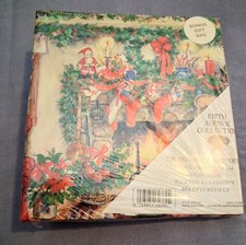 SEALED VINTAGE FIFTH AVENUE COLLECTION LAVIE 2 RING PHOTO ALBUM BOOK CHRISTMAS  picture