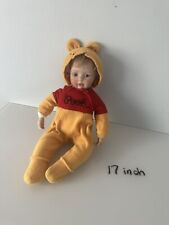 VINTAGE 70s-80s BABY DOLL WINNIE THE POOH DISNEY OUTFIT picture