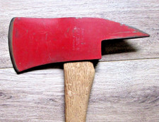 VTG True Temper Kelly Works Standard USA Fireman 6lb Axe On Dixie 35 Inch Handle picture