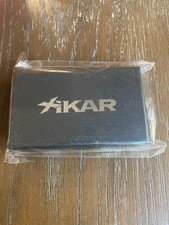 Xikar Ellipse Triple Jet Flame Cigar Lighter - Black and Chrome - New picture