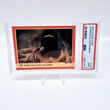 1984 Fleer Dune #109 Sand Worm That Ate the Baron PSA 9 Pop 1 None Higher picture