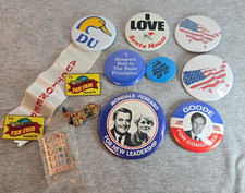 Pin Lot, Political, Novelty, Vintage  picture