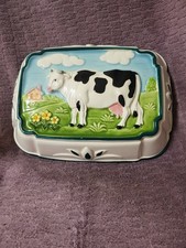 Gailstyn-Sutton Vintage Cow Ceramic  mold  kitchen wall decor 11
