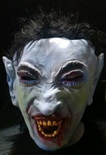 Vintage Topstone Dracula Vampire Mask Danbury CT Mold Stamp picture