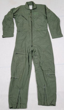 USGI Flyers Coveralls Flight Suit CWU-27/P Size 42L Sage Olive Green picture