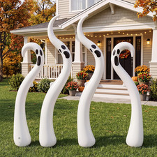 4 Pcs 5 FT Halloween Inflatable Ghost Outdoor Decorations picture