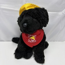 Douglas Salty Dog Cafe Jake Black Lab 16” Labrador Plush Red Bandana *No Tag* picture