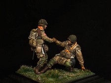 Unpainted 1/35 Resin Model  US  military paratrooper model 1910G picture