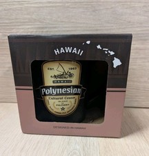 New POLYNESIAN CULTURAL CENTER Souvenir Mug Hawaii BYU LDS MORMON Lāʻie Hawaii picture