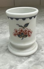 Porcelaine de Paris France Pavot Toothpick Match Holder Porcelain Rare picture