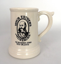 Vintage Your Father's Mustache Beer Mug Stein 5.25