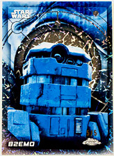 2026 Topps Star Wars Chrome B2EMO RARE Hothfractor SSP #5/5 picture