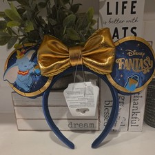 Disney Cruise Line Disney Fantasy Dumbo Minnie Mouse Ears headband New With Tags picture