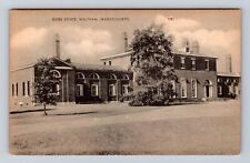 Waltham MA-Massachusetts, Gore Estate, Antique Vintage Souvenir Postcard picture