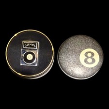 Vintage Camel 8 Ball Zippo Lighter With Original Tin Unused Pool Billiards picture