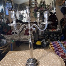 Godinger Silver Art 5 Arm Candle Holder picture