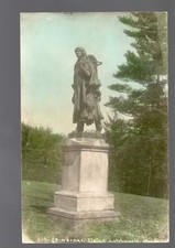 Early Dehgawanus Mary Jemison Statue Letchworth Park NY RPPC Postcard picture