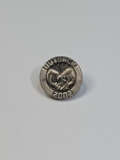 Outback Steakhouse Lapel Pin Hands Holding Heart Jewel 2002 Small Size  picture