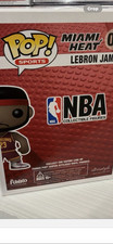 Funko Pop LeBron James Cleveland Cavaliers Miami Heat Error Box #01 (not mint) picture