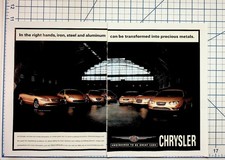 Chrysler Cars Magazine Ad Late 90s Sebring Concorde 300M Town & Country picture