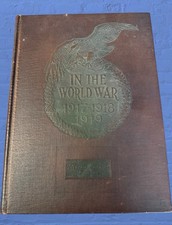 Martin County, Minnesota IN THE WORLD WAR 1917-1918-1919 HC illustrated 1920 picture