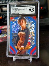 2017 UD Spider-Man Homecoming #18 Liz's Party (Zendaya) Blue /99 CGC MINT+ 9.5🔥 picture