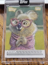 2026 Topps Disney Mint Sketch Dr. Fuzzby from Zootopia 2 auto James Harris picture
