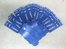NEW Carnival Cruise ~ Zone 1 Debarkation Luggage Tags ~ Pick the Number You Need picture