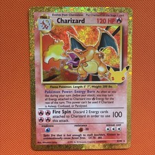 Pokémon TCG Charizard 30th Anniversary Set 4/102 Holo Rare Holo English picture