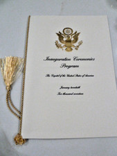 President Donald J. Trump Inauguration Invitation and Program 2017 picture