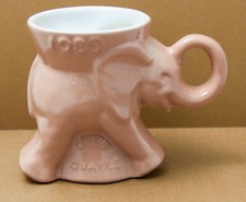 1989 Frankoma Republican GOP Elephant Political Mug. Inauguration Bush - Quayle picture