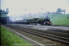 35mm Railway Slide Photo LNER 4472 Flying Scotsman Hadley Wood 1.5.68 picture