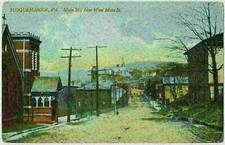 Main Street from West Main Street, Susquehanna, Pennsylvania ca.1910 picture