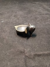 VTG. Walter Bosse Bronze Elephant Trinket Dish/ Ring Holder picture