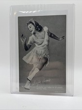 1948-49 Exhibit Sports Champions Sonja Henie Olympic Figure Skating Card W469 picture
