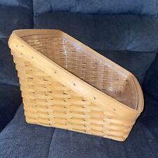 Longaberger Book Keeper Basket And Protector Retired 2002 picture